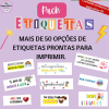 ETIQUETAS - PACK 3
