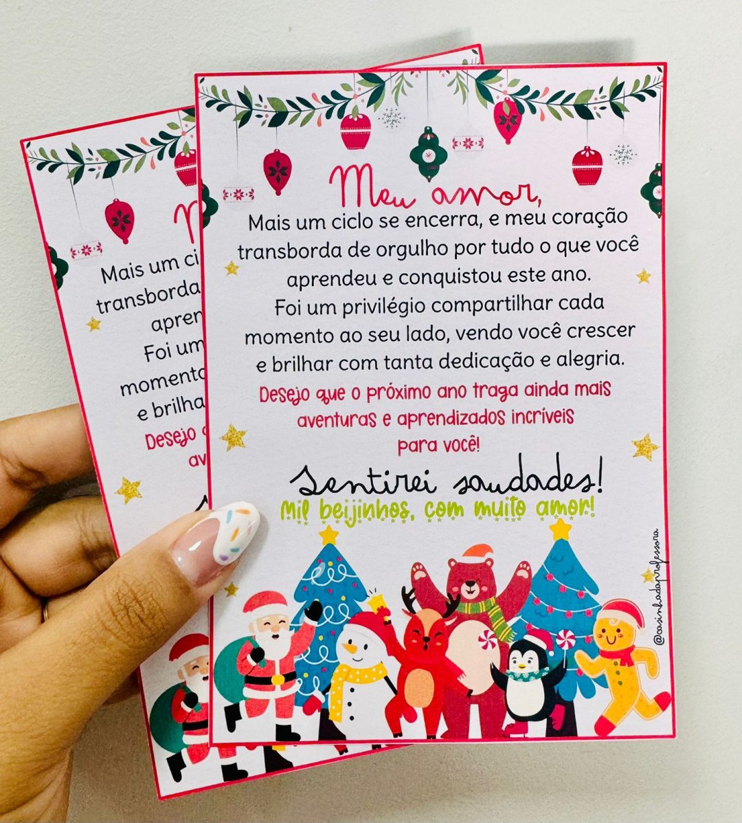 CARTÃO NATALINO